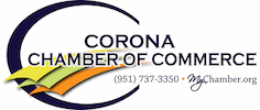 Corona Chamber of Commerce logo.